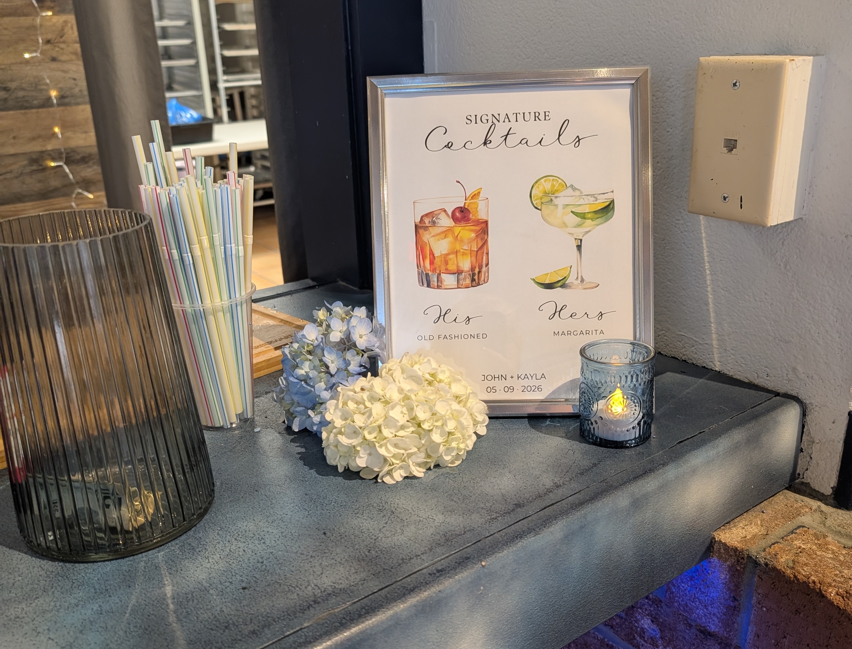 Cocktail menu detail